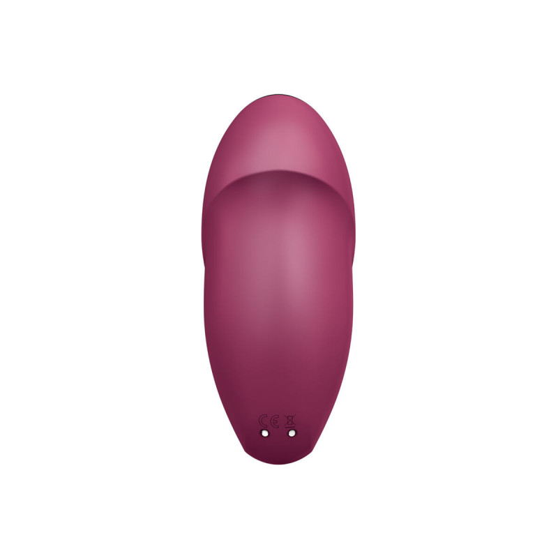 Satisfyer - Tap & Climax 1 Vibrador Lay - On Rojo | Vybes.it