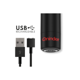 Oninder - Berlin Bullet Vibrator Schwarz 9 Modi 8,5 X 2 Cm