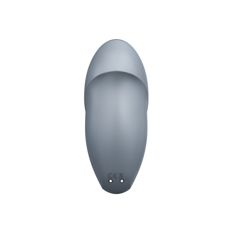 Satisfyer - Tap & Climax 1 Vibrador Lay - On Gris | Vybes.it