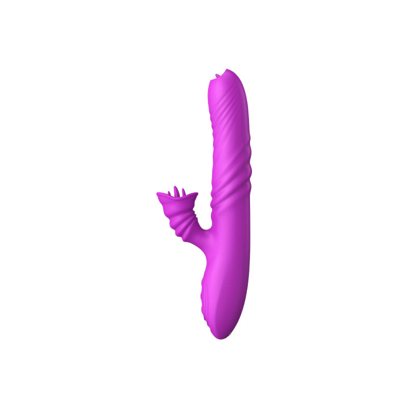 ARMONY - VIBRATEUR MULTIFONCTION ANGELIA DOUBLE LANGUE EFFET CHALEUR…