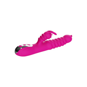 ARMONY - RABBIT DOPPELZUNGE MULTIFUNKTIONSVIBRATOR FUCHSIA WRMEEFFEKT…