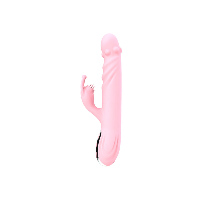 ARMONY - FULLY TONGUE VIBRATOR WITH STIMULATING TONGUE PINK HEAT EFFE…
