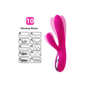 ARMONY - FLEXIBLER VIBRATOR & STIMULATOR MIT FUCHSIA-WRMEEFFEKT - ARM…