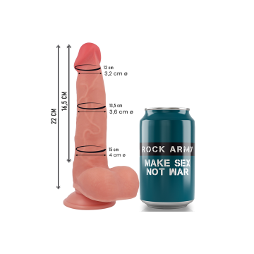 Rockarmy - Liquid Silicone Ranger 22 Cm - O - 3.6 Cm | Vybes.it