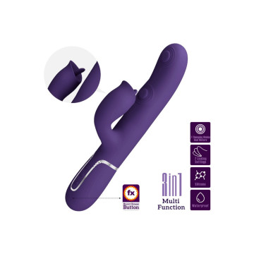 Pretty Love - Vibrateur Lapin À Lécher Violet | Vybes.it