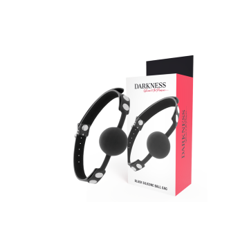Darkness - Mordaza Silicona Negro | Vybes.it