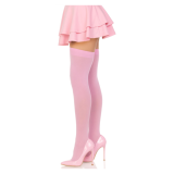 LEG AVENUE - MEDIAS NAILON ROSA