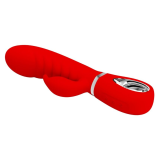 PRETTY LOVE - PRESCOTT VIBRADOR PUNTO G MULTIFUNCIÓN ROJO