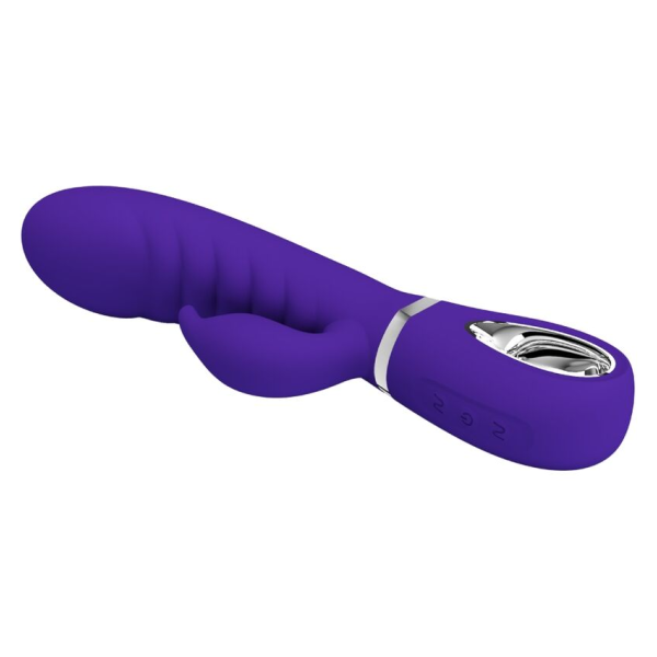 PRETTY LOVE - PRESCOTT VIBRADOR PUNTO G MULTIFUNCIÓN LILA