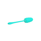 Pretty Love - Huevo Vibrador Con Textura Marina Recargable Verde