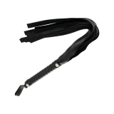 DARKNESS - BLACK BONDAGE WHIP 51 CM - DARKNESS SENSATIONS - BDSM whips