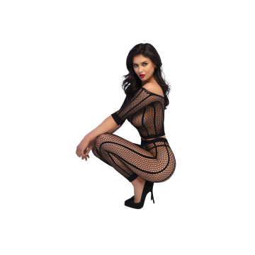 Chilirose - Cr 4647 Top & Leggins Negro S/M | Vybes.it