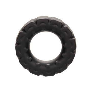 CALEXOTICS - ALPHA PROLONG TREAD RING BLACK - Cockrings without vibra…