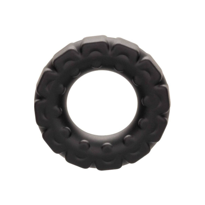 CALEXOTICS - ALPHA ANELLO BATTISTRADA PROLONG NERO - Cockring senza v…