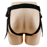 PRETTY LOVE - STARKS HARNESS BRIEFS VIBRACIÓN MULTI-VELOCIDAD DILDO 17,5 CM MULATO