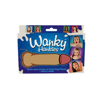 SPENCER & FLEETWOOD - WANKY HANKIES 7 EXTRA GROßE DAMENTASCHENTÜCHER…