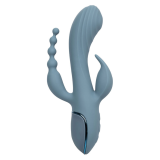 CALEXOTICS - VIBRATORE TRIPLE ECSTASY GRIGIO