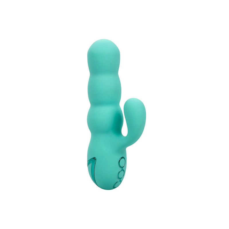Calexotics - Del Mar Diva Vibrador Rabbit Verde Agua By California