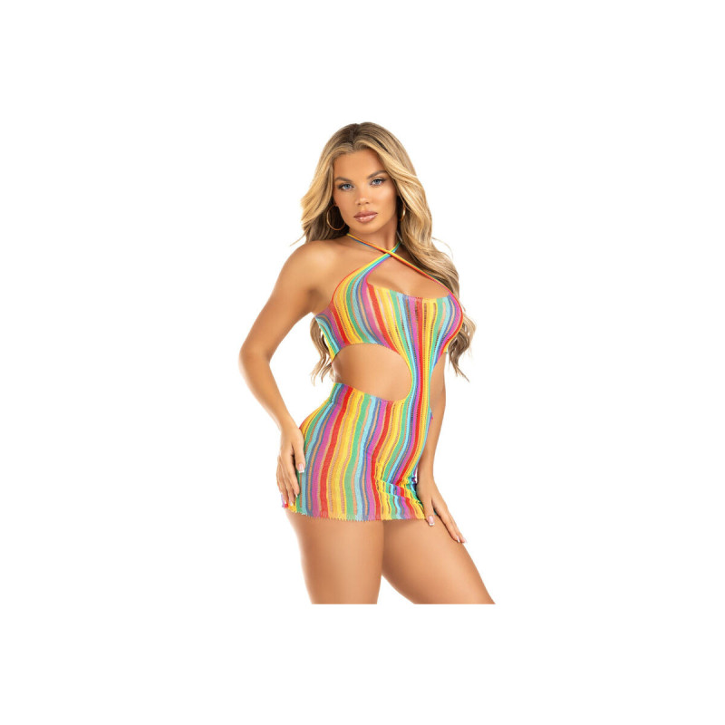 Leg Avenue - Vestido Multicolor | Vybes.it