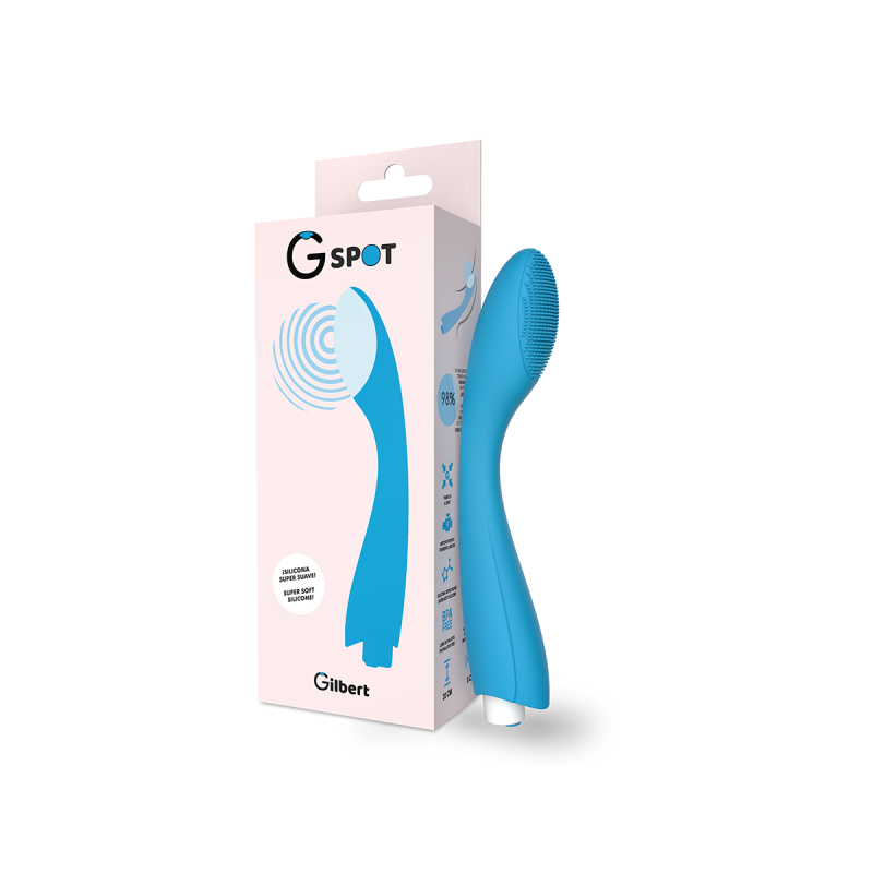 G - Spot - Gylbert Türkis Blauer Vibrator | Vybes.it