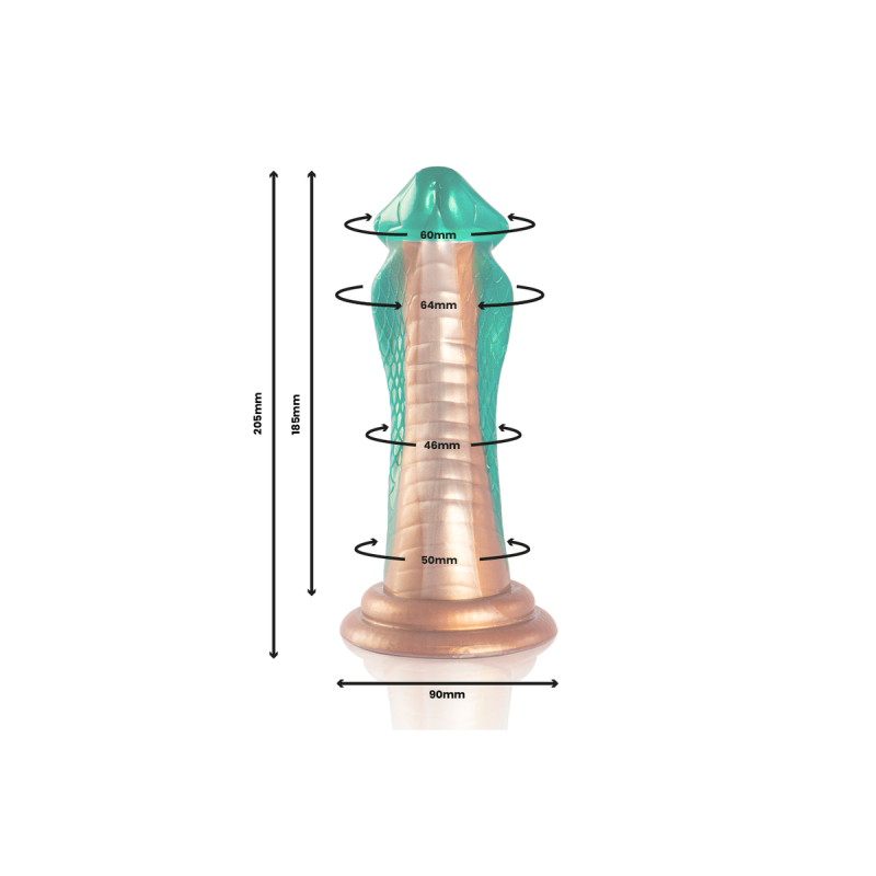 Epic - Python Dildo Cobra Grün | Vybes.it