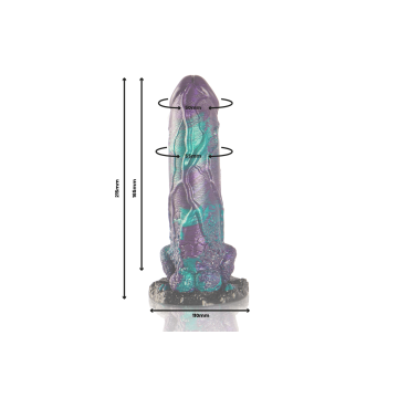 Epic - Basilisk Dildo Doble Placer Escamoso Tamaño Grande | Vybes.it