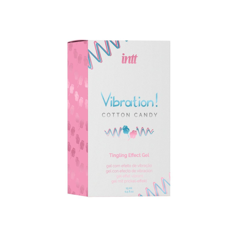Intt - Kraftvolles Intimulations - Zuckerwatte - Flüssige Vibrator