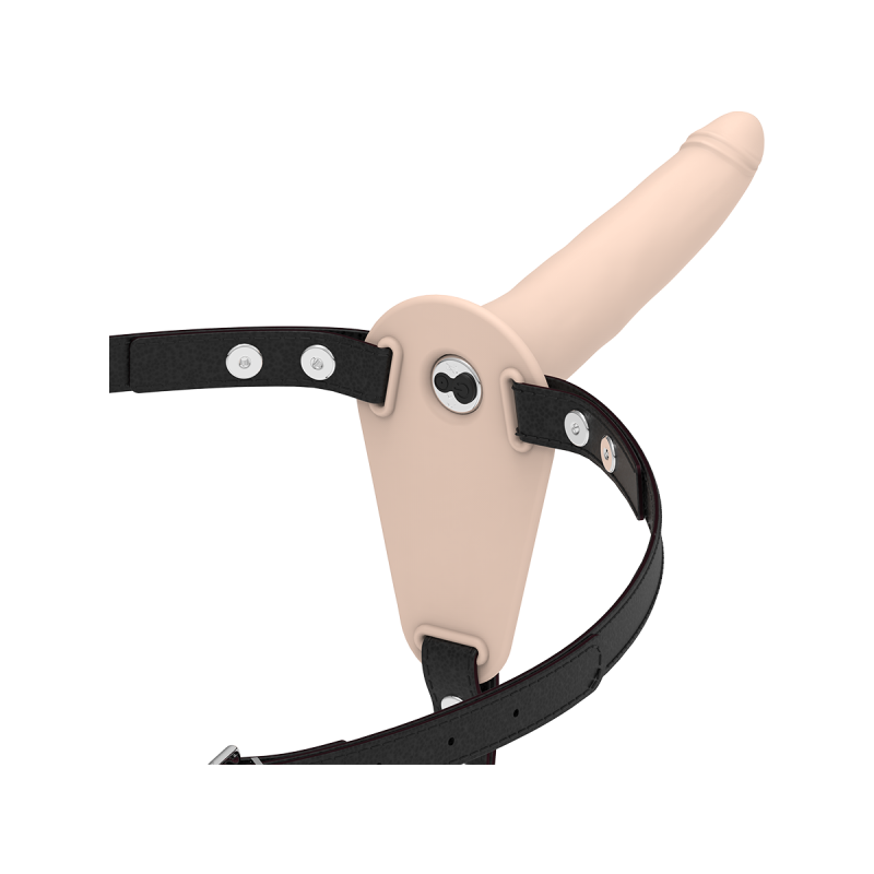 Fetish Submissive Harness - Vibrador Silicona Flesh 15 Cm | Vybes.it