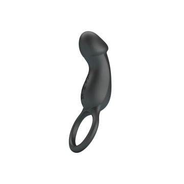 PRETTY LOVE - TRAE ANILLO & VIBRADOR NEGRO