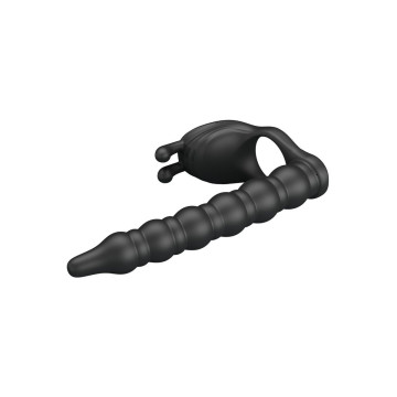 Pretty Love - Blackney Anillo Pene Con Plug Vibrador Negro |