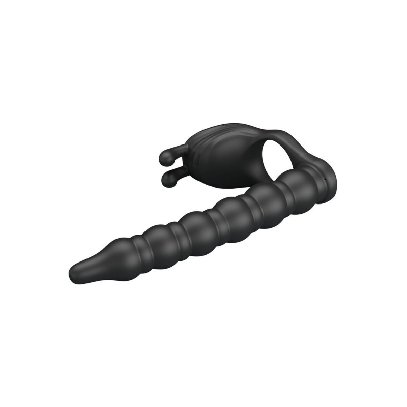 Pretty Love - Blackney Anillo Pene Con Plug Vibrador Negro |