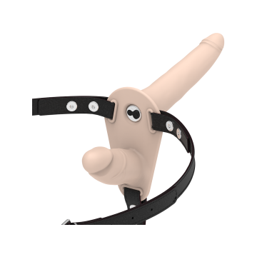 Fetish Submissive Harness - Vibrateur Flesh Up Double Pénétration |