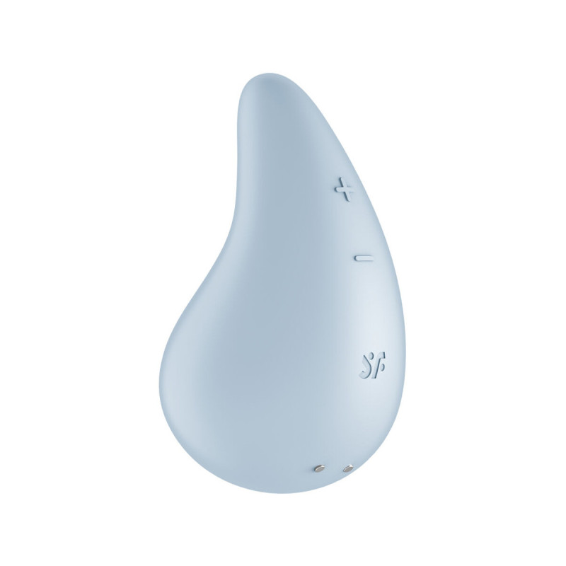 Satisfyer - Dew Drop Vibrador Lay - On Azul | Vybes.it