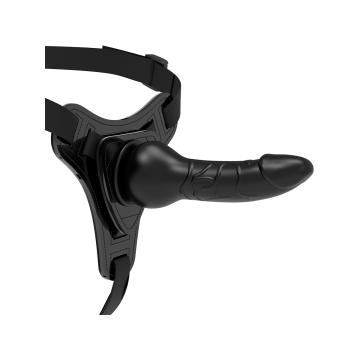 Fetish Submissive Harness - Silicona Negro Realistic 16 Cm |