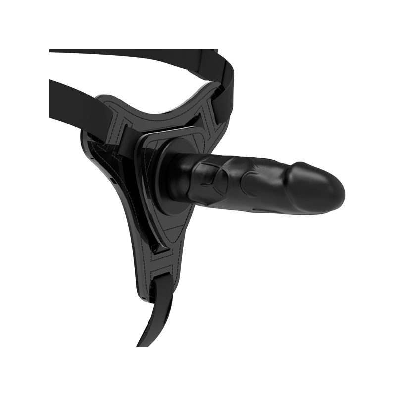 Fetish Submissive Harness - Silicona Negro Realistic 15 Cm |