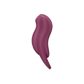 SATISFYER - POCKET PRO 1 ESTIMULADOR CLÍTORIS GRANATE