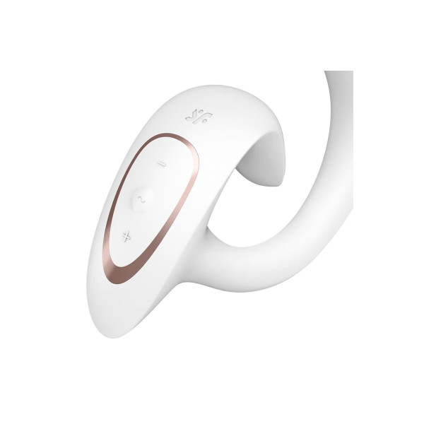 SATISFYER - G FOR GODDESS 1 VIBRADOR RABBIT BLANCO