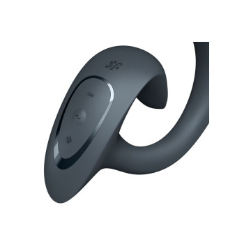 SATISFYER - G FOR GODDESS 1 VIBRADOR RABBIT GRIS OSCURO