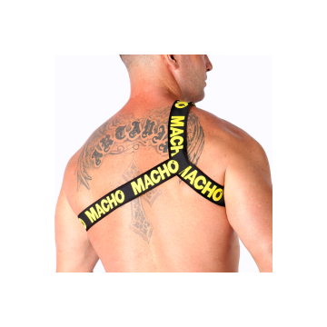 MACHO - PETTORINA ROMANA GIALLA S/M - MACHO UNDERWEAR - /product_mode…