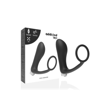 Addicted Toys - Prostatic Vibrator Rechargeable Model 1 - Black |