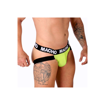 MACHO - MX28FA JOCK YELLOW M - MACHO UNDERWEAR - /product_models/2836…