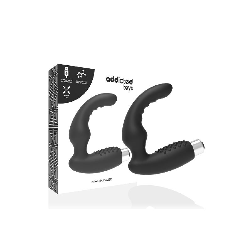 Addicted Toys - Prostatic Vibrator Rechargeable Model 2 - Black |