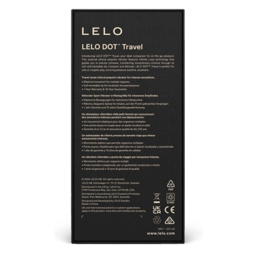 LELO - DOT TRAVEL ESTIMULADOR DE CLÍTORIS MORADO