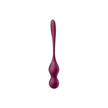 Satisfyer - Love Birds Vary Bolas Vibradores App Gratuita Rojo Vino