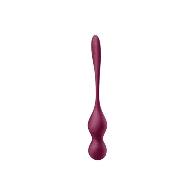 Satisfyer - Love Birds Vary Bolas Vibradores App Gratuita Rojo Vino