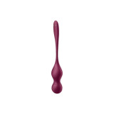Satisfyer - Love Birds Vary Bolas Vibradores App Gratuita Rojo Vino