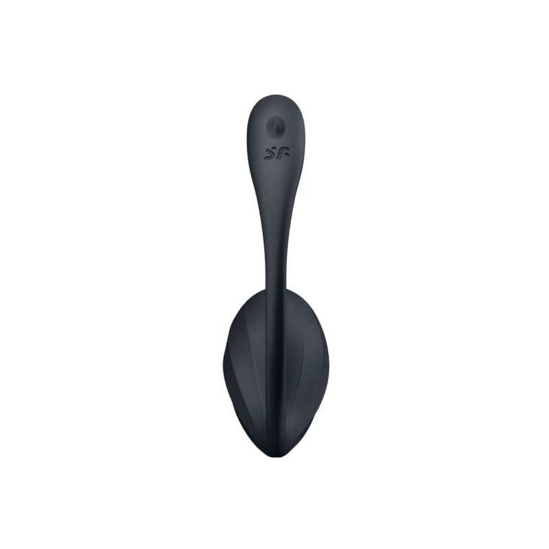 Satisfyer - Ribbed Petal Estimulador Punto G Control Remoto Negro