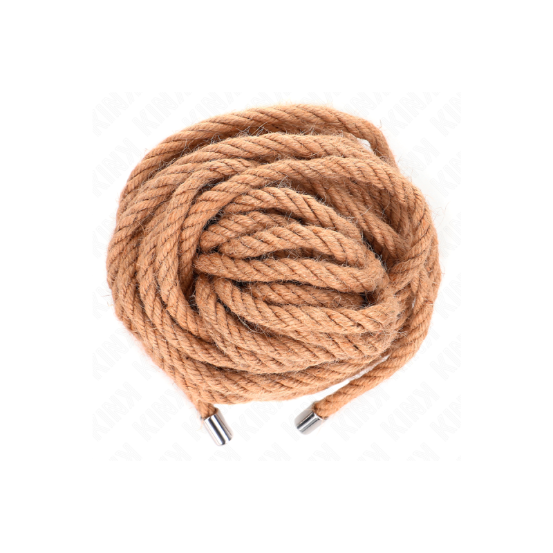 KINK - HEMP ROPE WITH METAL HEAD 10 METER - KINK ROPE ARTS - Ropes