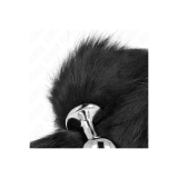 KINK - ANAL PLUG SIZE M 8 X 3.5 CM WITH SYNTHETIC TAIL 40 CM BLACK -…