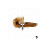 KINK - ANAL PLUG SIZE S 7 X 3 CM WITH SYNTHETIC TAIL 40 CM BROWN - KI…